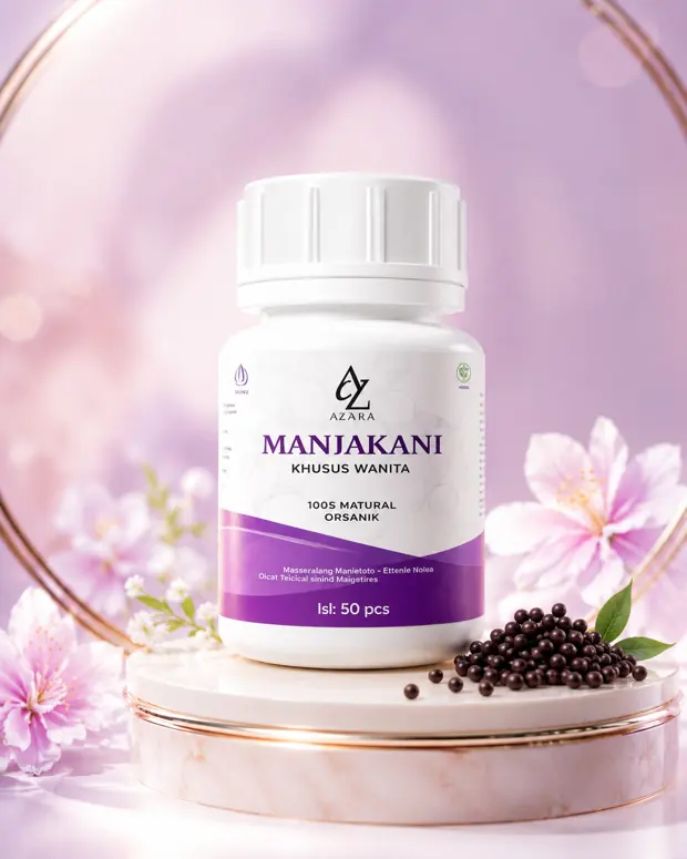 Botol Manjakani Azzara khusus wanita